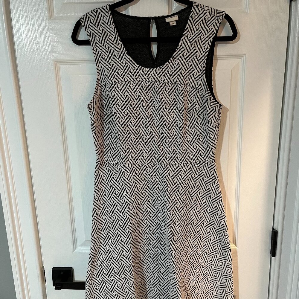 Black and White Dress